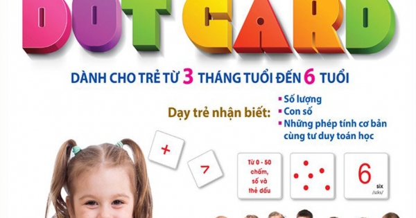 Flashcard - Dạy Trẻ Học Toán Dotcard - Tập 1