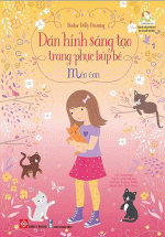 Sticker Dolly Dressing - Dán Hình Sáng Tạo Trang Phục Búp Bê - Mèo Con