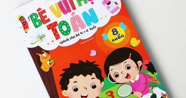 Bé Vui Học Toán (Bộ 8 Cuốn)