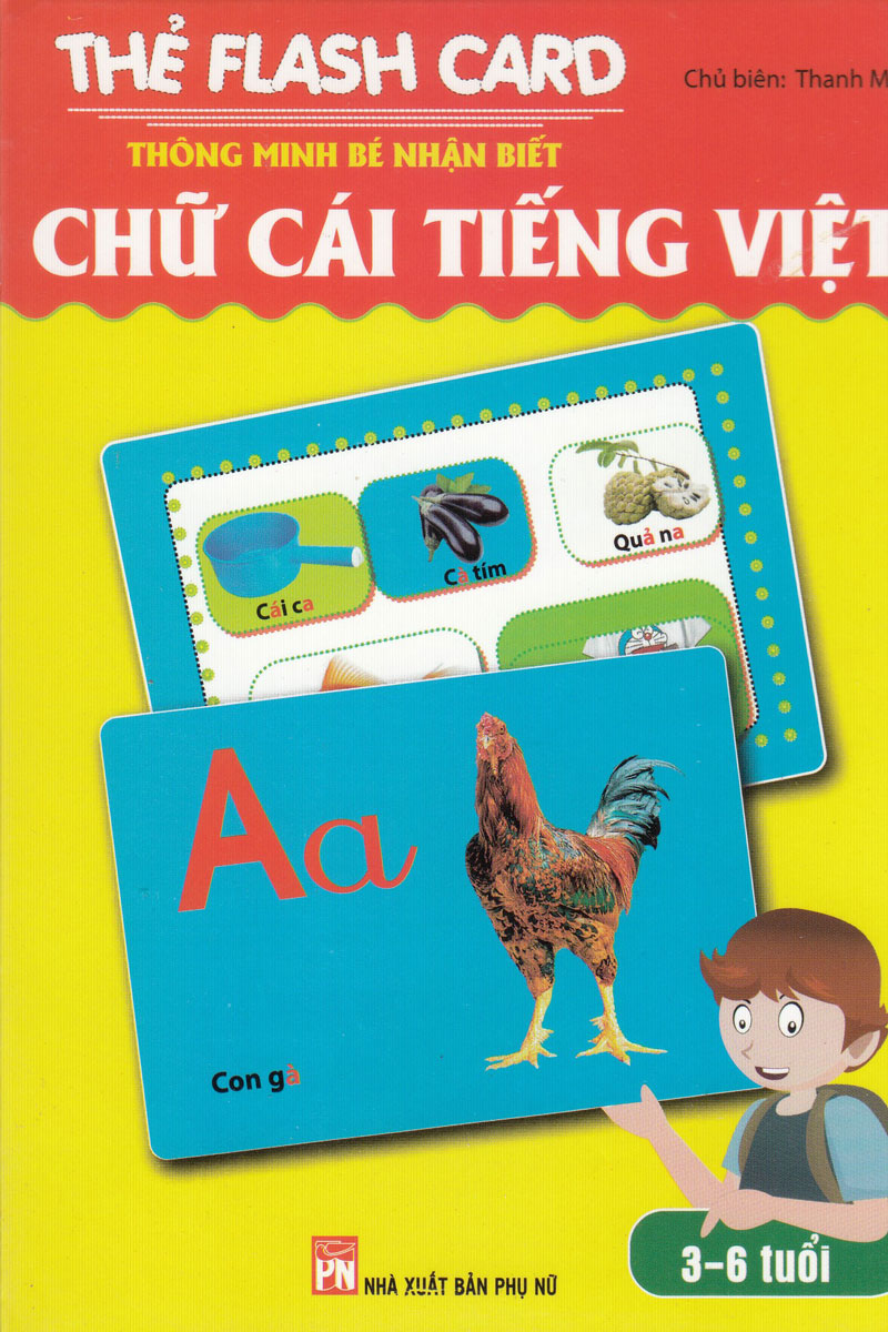 Thẻ Flash Card Thông Minh - Bé Nhận Biết Chữ Cái Tiếng Việt