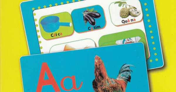 Thẻ Flash Card Thông Minh - Bé Nhận Biết Chữ Cái Tiếng Việt