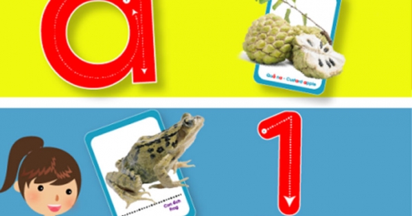 Thẻ Học Vui Cùng Bé - Bé Nhận Biết Chữ Cái Tiếng Việt Chữ Số