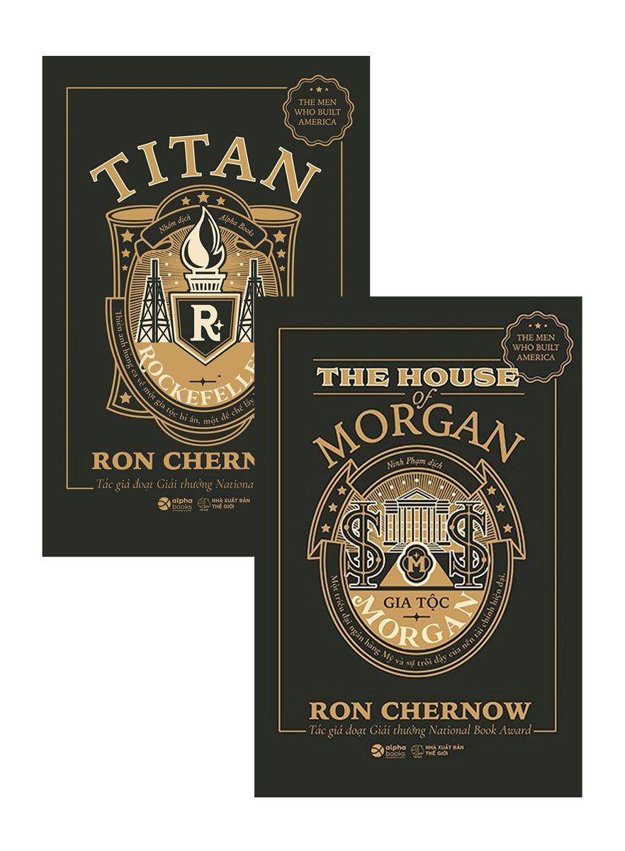  Combo Gia Tộc Morgan + Titan - Gia Tộc Rockefeller (Bộ 2 Cuốn)