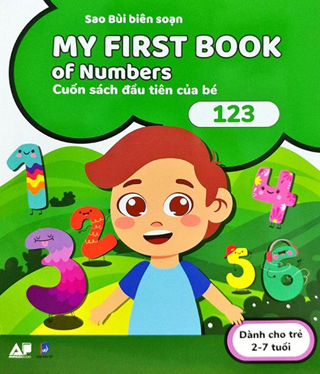 My First Book Of Numbers - Cuốn Sách Đầu Tiên Của Bé - 123