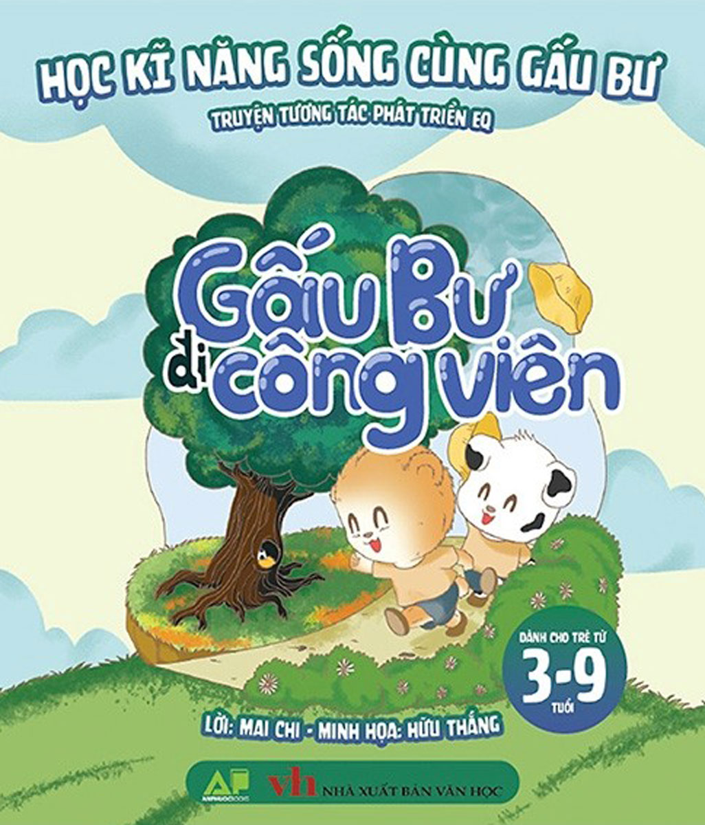 Học Kĩ Năng Sống Cùng Gấu Bư - Truyện Tương Tác Phát Triển EQ - Gấu Bư Đi Công Viên