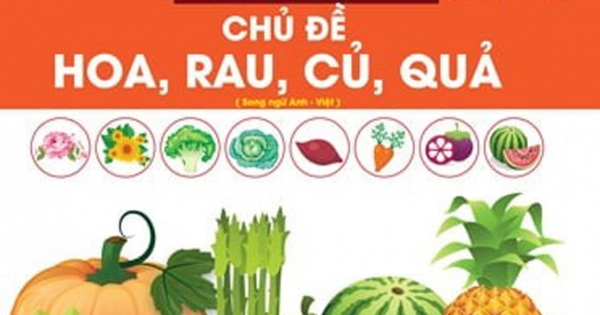 Từ Điển Tiếng Anh Bằng Hình - Chủ Đề Hoa, Rau, Củ, Quả