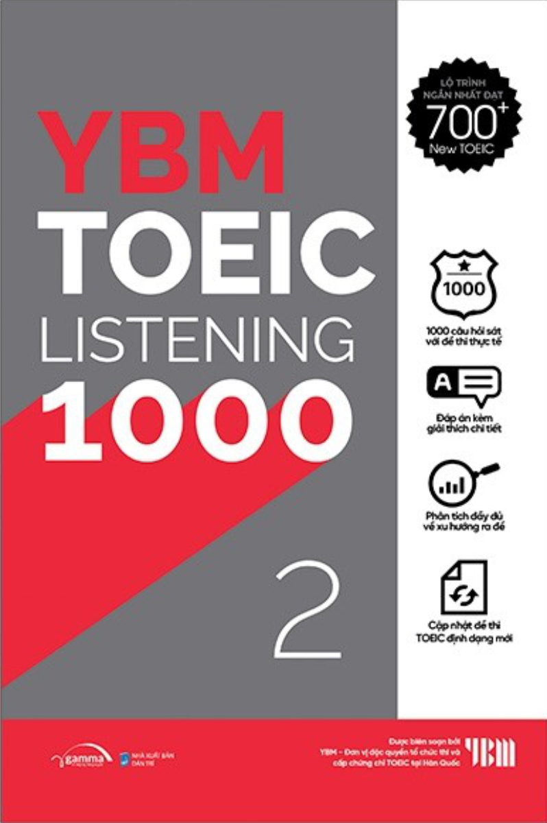 YBM Toeic Listening 1000 - Vol 2