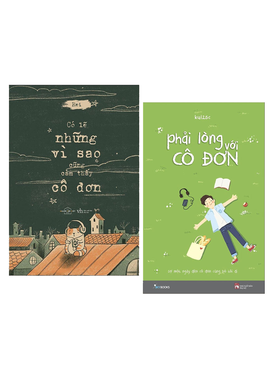 Combo Có Lẽ Những Vì Sao Cũng Cảm Thấy Cô Đơn + Phải Lòng Với Cô Đơn (Bộ 2 Cuốn)