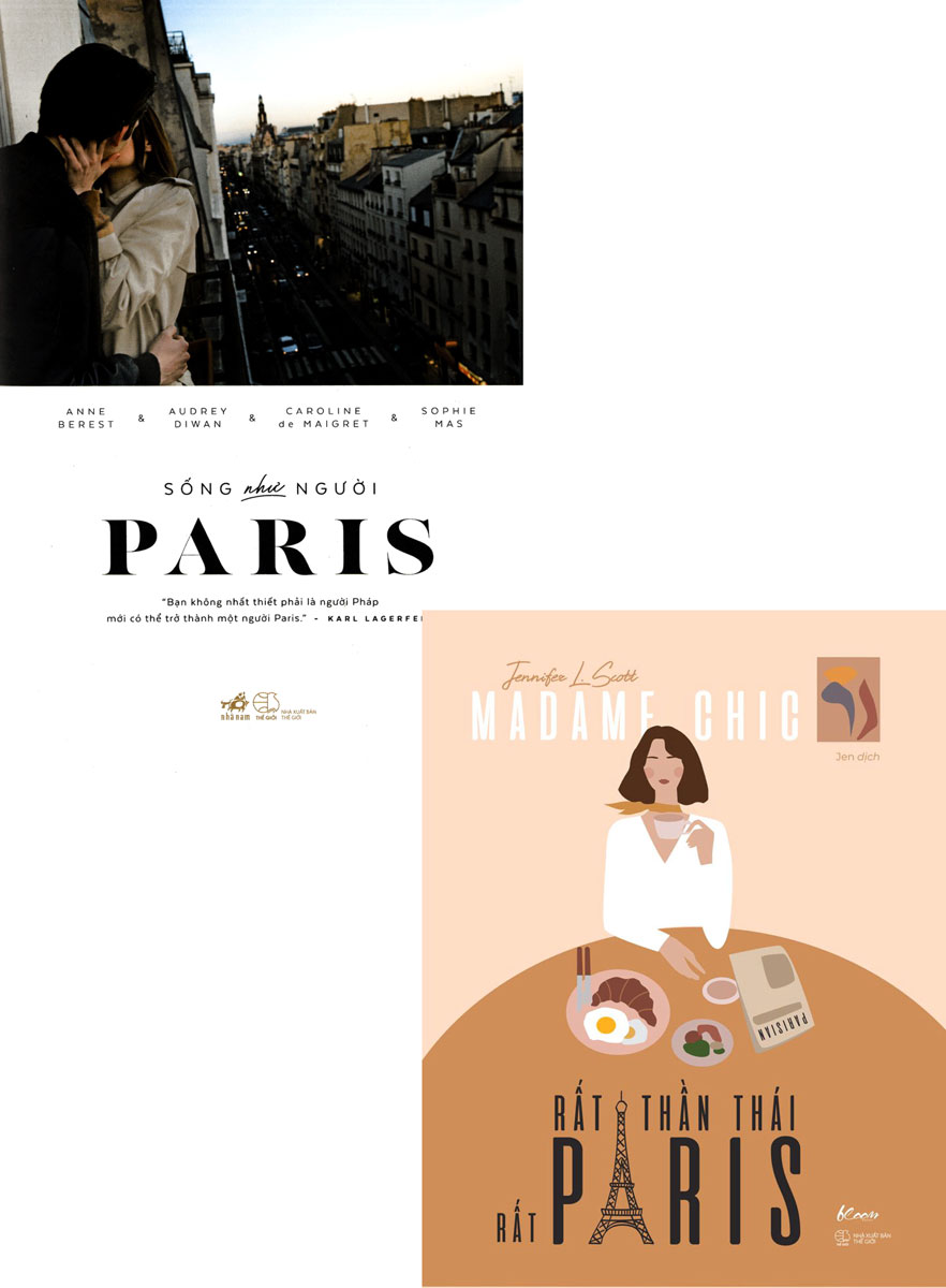 Combo Rất Thần Thái, Rất Paris + Sống Như Người Paris (Bộ 2 Cuốn)