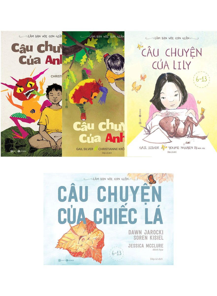Combo Làm Bạn Với Cơn Giận (Bộ 4 Cuốn)