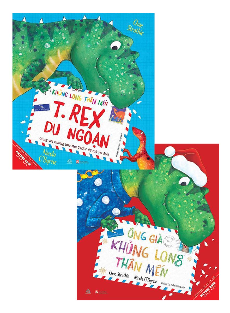 Combo Khủng Long Thân Mến - T.rex Du Ngoạn + Ông Già Khủng Long Thân Mến