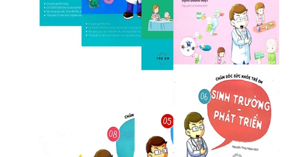 Bộ Sách Chăm Sóc Sức Khỏe Trẻ Em (Bộ 8 Cuốn)