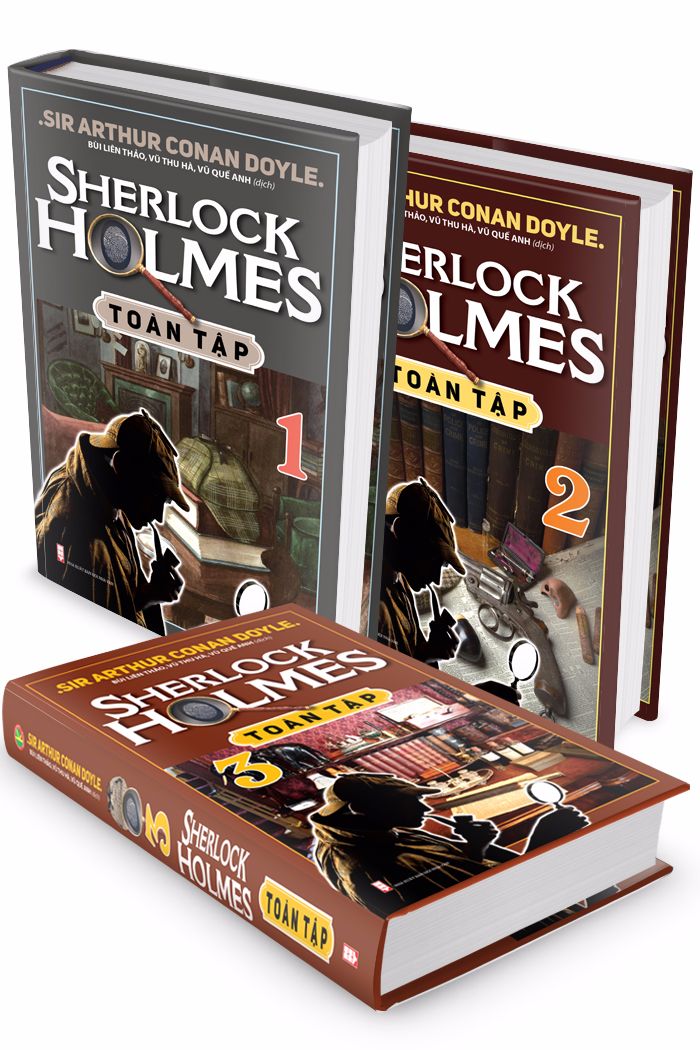 Sherlock Holmes Toàn Tập - Trọn Bộ 3 Tập (Bìa Cứng)