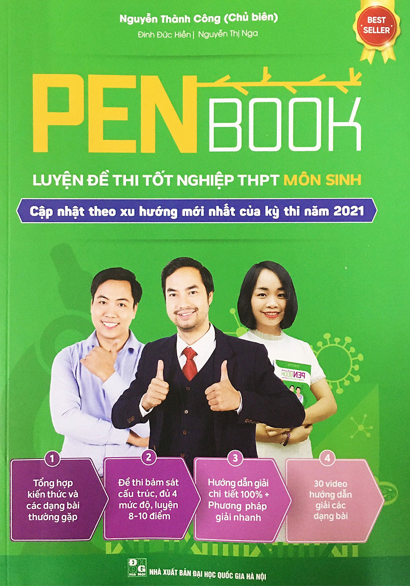 PENBOOK- Luyện Đề Thi Tốt Nghiệp THPT Môn Sinh - 2021