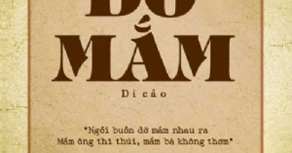 Dỡ Mắm : Di Cảo