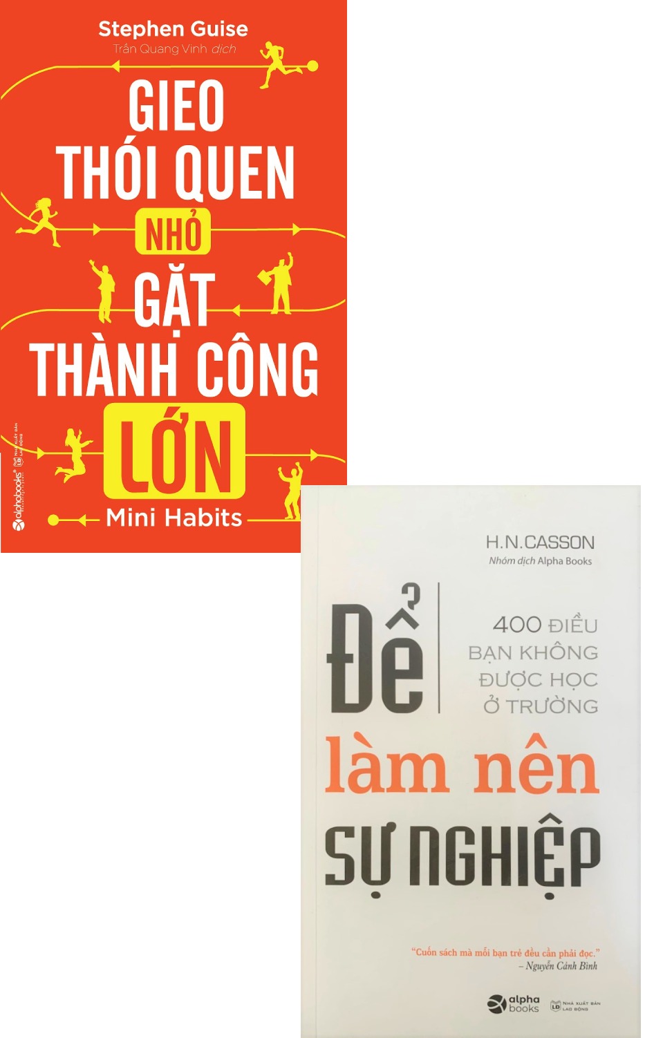 Combo Gieo Thói Quen Nhỏ, Gặt Thành Công Lớn + Để Làm Nên Sự Nghiệp (Bộ 2 Cuốn)