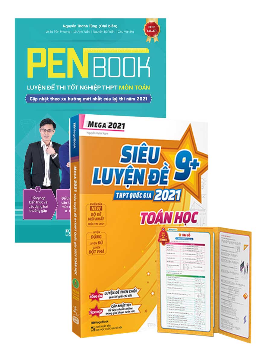 Combo Luyện Đề Thi Tốt Nghiệp THPT 2021 Môn Toán