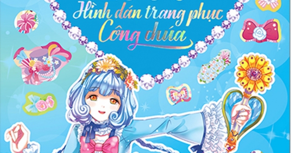 Công Chúa Vương Quốc Hoa - 1000 Hình Dán Trang Phục Công Chúa - Công Chúa Hoa Cúc