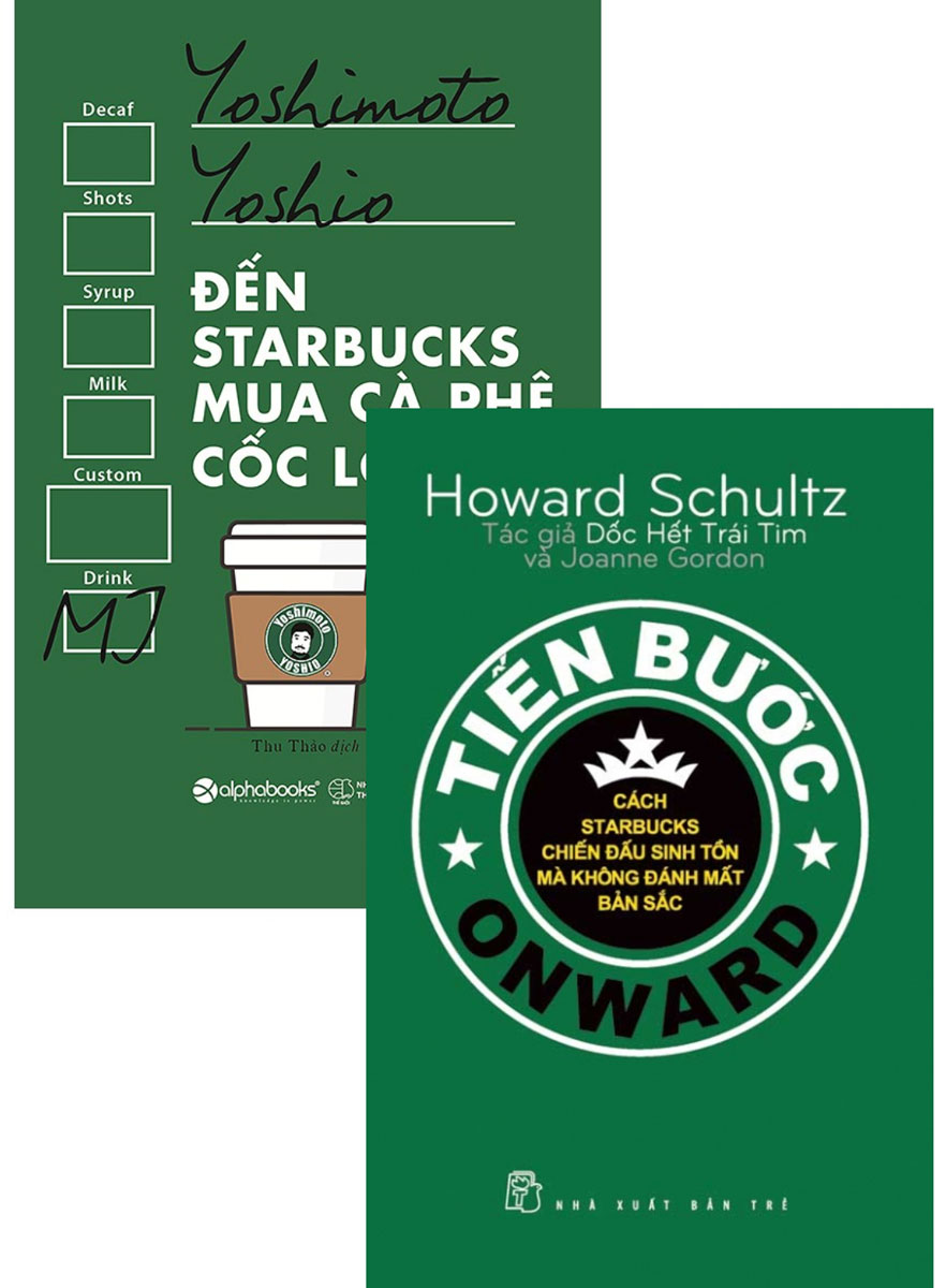 Combo Tiến Bước + Đến Starbucks Mua Cà Phê Cốc Lớn (Bộ 2 Cuốn)