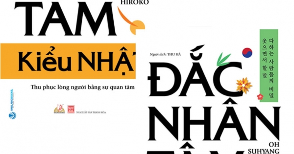 Bộ Sách Đắc Nhân Tâm Kiểu Hàn Nhật (Bộ 2 Cuốn)