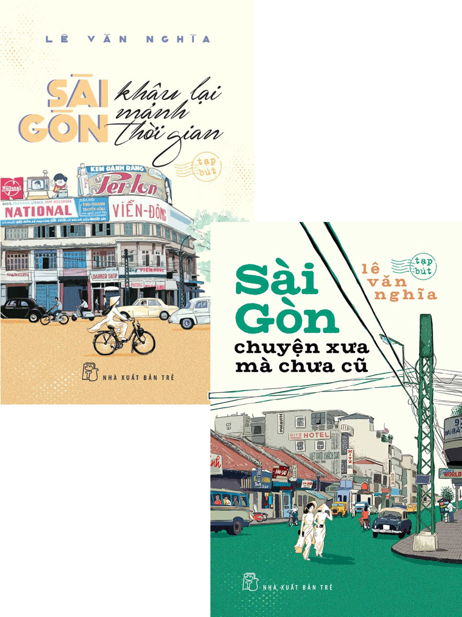 Combo Sài Gòn Khâu Lại Mảnh Thời Gian + Sài Gòn Chuyện Xưa Mà Chưa Cũ (Bộ 2 Cuốn)