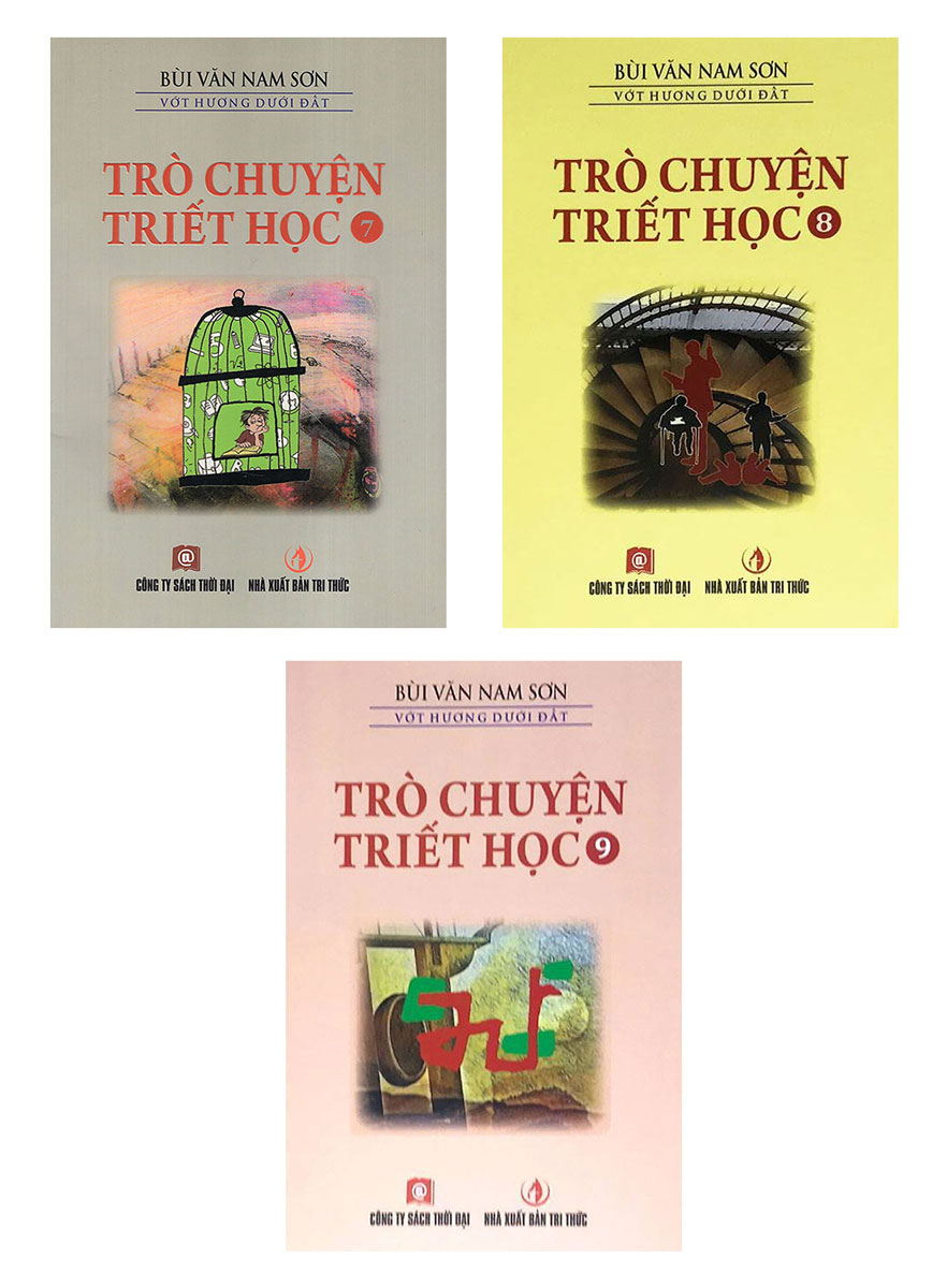 Combo 3 Cuốn : Trò Chuyện Triết Học Tập 7,8,9