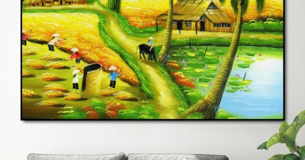 Tranh Treo Tường Cảnh Quê