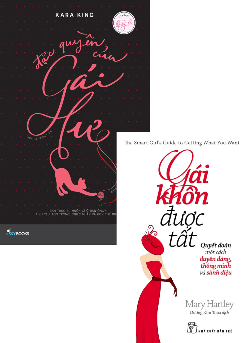 Combo Gái Khôn Được Tất + Đặc Quyền Của Gái Hư (Bộ 2 Cuốn)