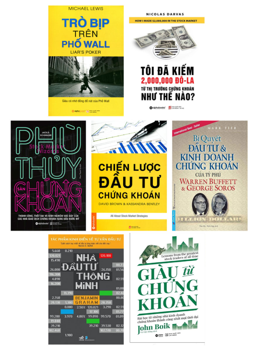Combo Sách Đầu Tư Chứng Khoán (Bộ 7 Cuốn)