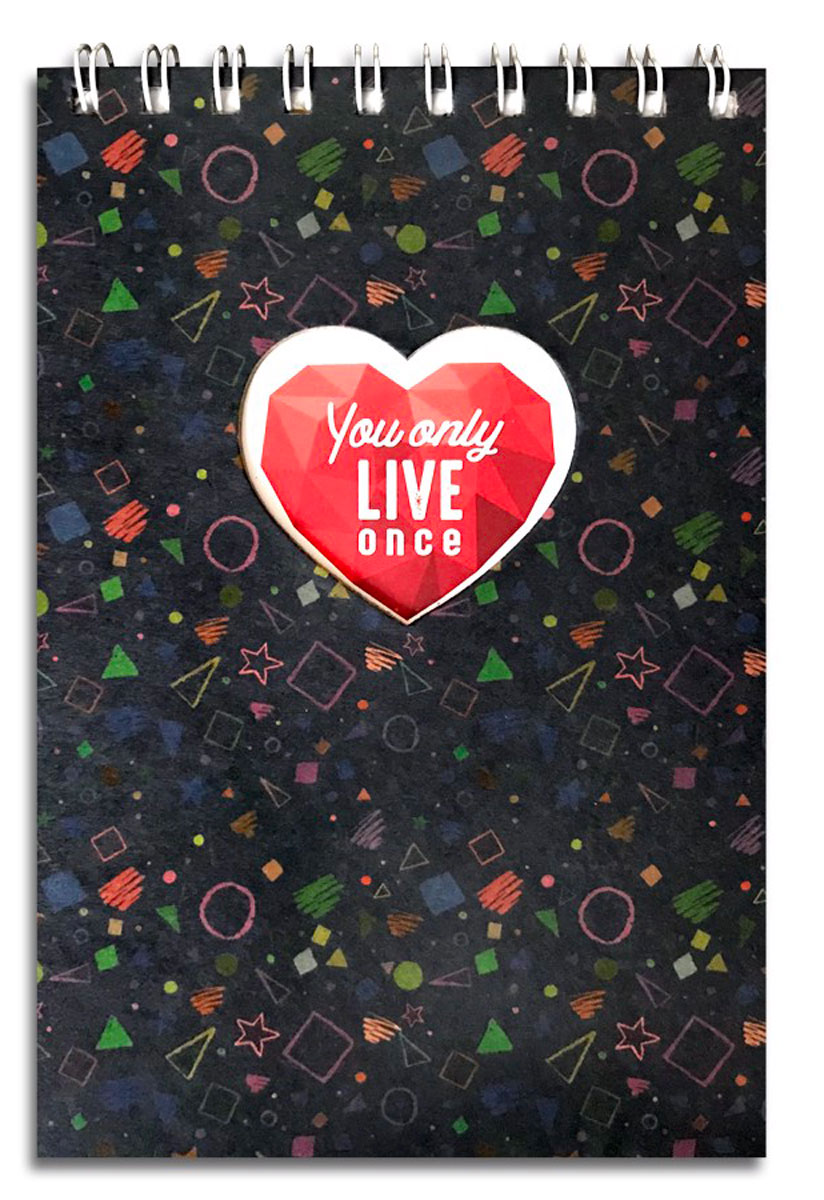Notebook - You Only Live Once (Khổ 13.5 x 20.5)
