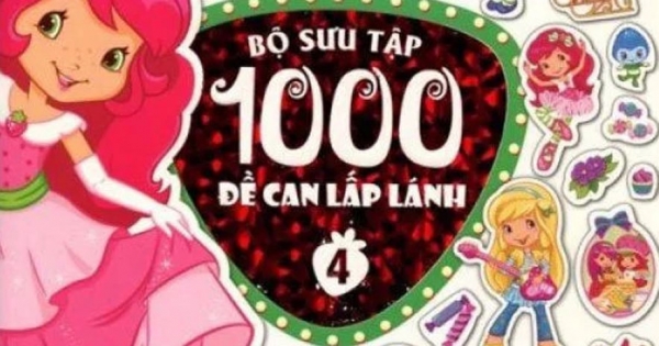 Cô Bé Bánh Dâu - Bộ Sưu Tập 1000 Đề Can Lấp Lánh (Tập 4)