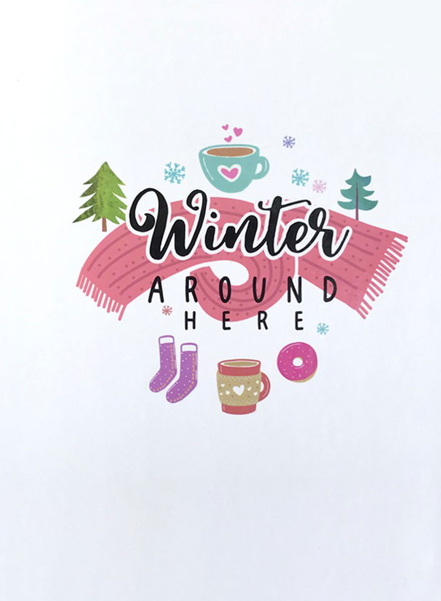 Notebook - Winter Around Here (Khổ 13 x 18)