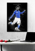 Tranh Treo Tường Cầu Thủ Bóng Đá Andrea Pirlo