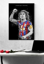 Tranh Treo Tường Cầu Thủ Bóng Đá Carles Puyol