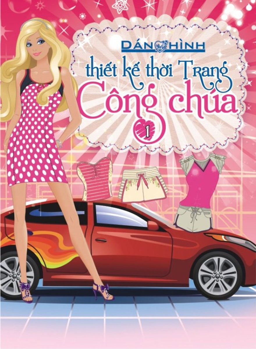 Dán Hình Thiết Kế Thời Trang Công Chúa 1