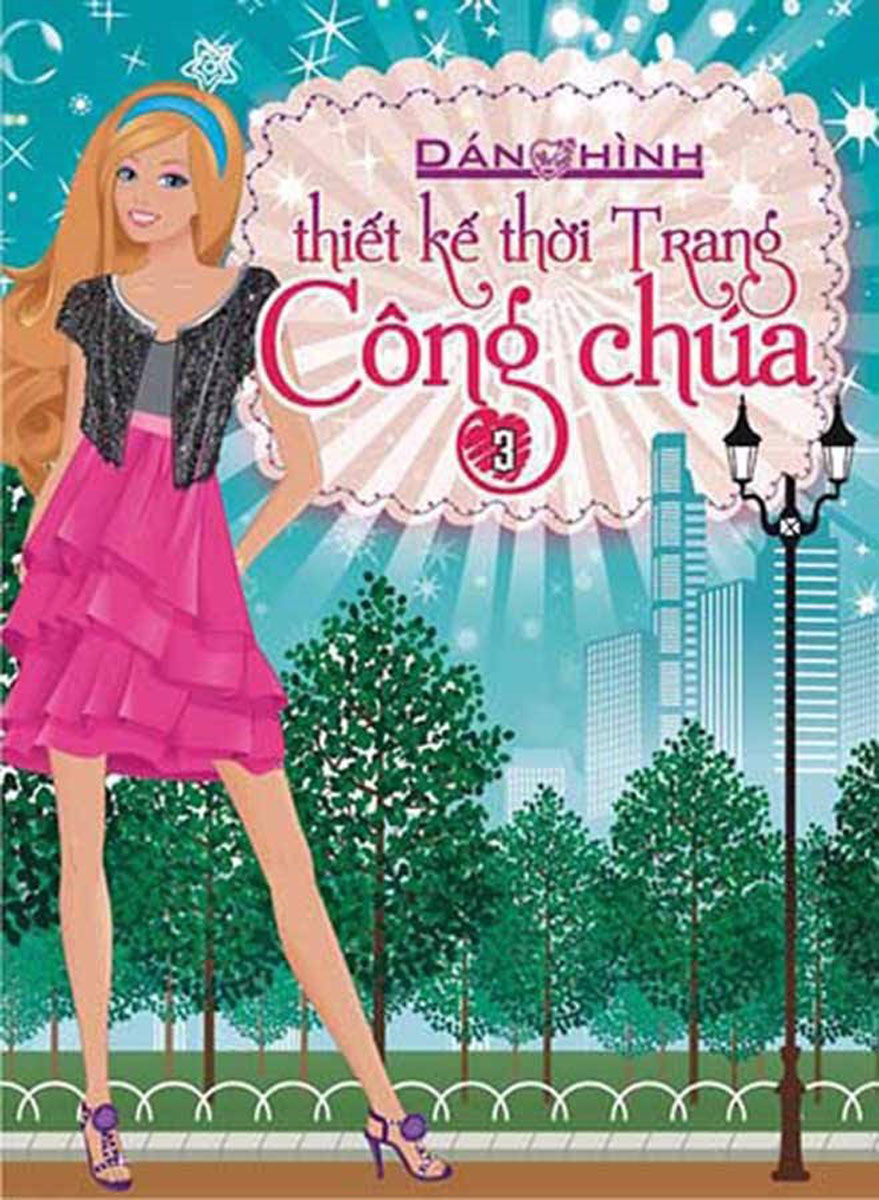 Dán Hình Thiết Kế Thời Trang Công Chúa 3