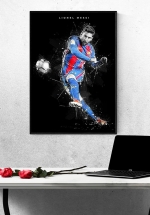 Tranh Treo Tường Cầu Thủ Bóng Đá Lionel Messi