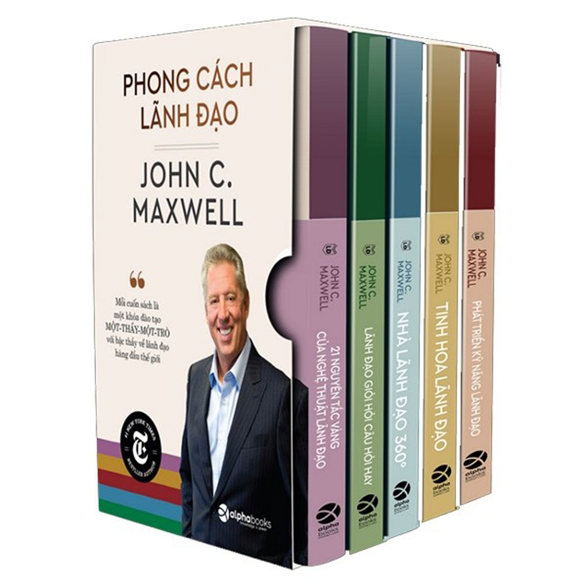 Combo Lãnh Đạo Phong Cách John C. Maxwell (Bộ 5 Cuốn)