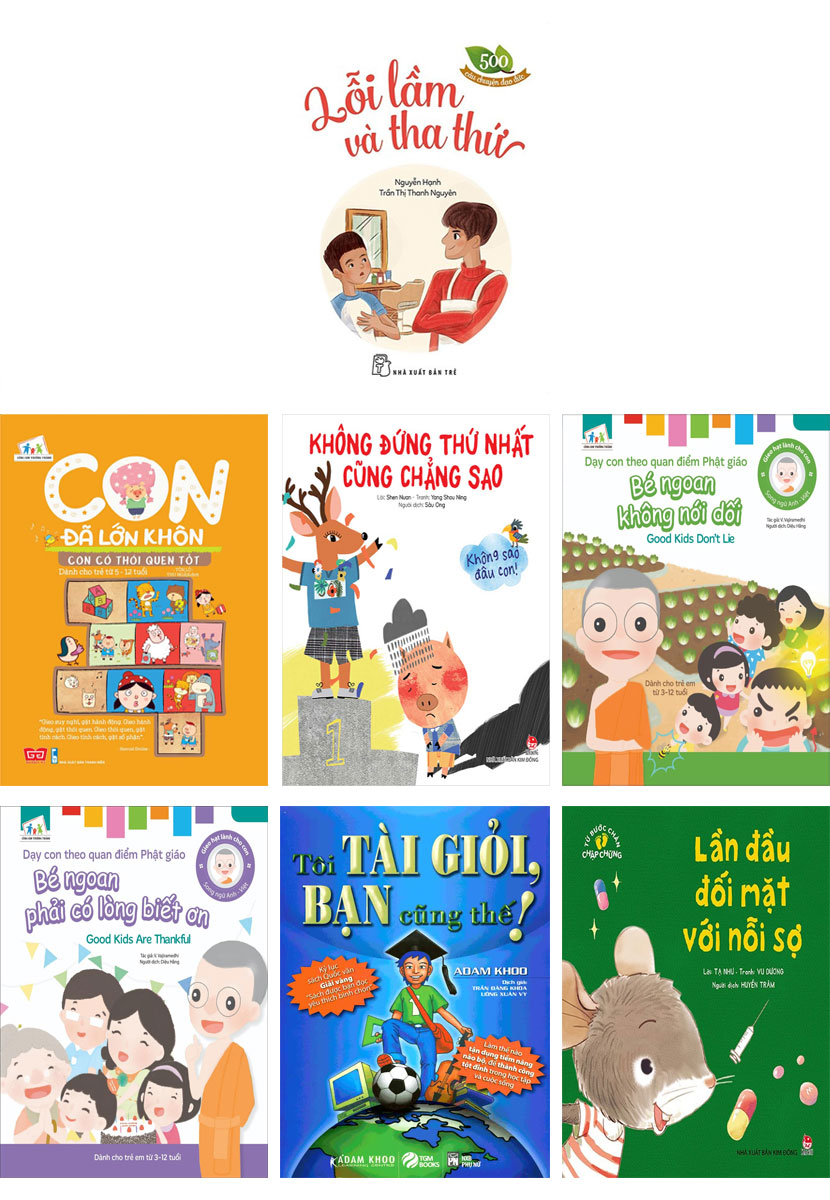 Combo Nhật Ký Cùng Bé Ngoan Trưởng Thành (Bộ 7 Cuốn)