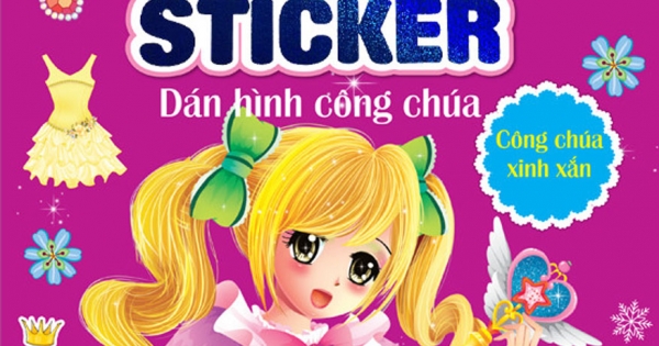 Princess Sticker - Dán Hình Công Chúa - Công Chúa Xinh Xắn
