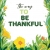The Way To Be Thankful