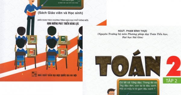 Toán 2 Tập 1 2 - Sách Giáo Viên Và Học Sinh (Theo Chương Trình Tiểu Học Mới)