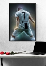 Tranh Treo Tường Cầu Thủ Bóng Đá Cristiano Ronaldo Mẫu 10