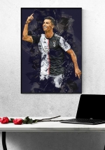 Tranh Treo Tường Cầu Thủ Bóng Đá Cristiano Ronaldo Mẫu 11