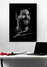 Tranh Treo Tường Cầu Thủ Bóng Đá Lionel Messi Mẫu 18