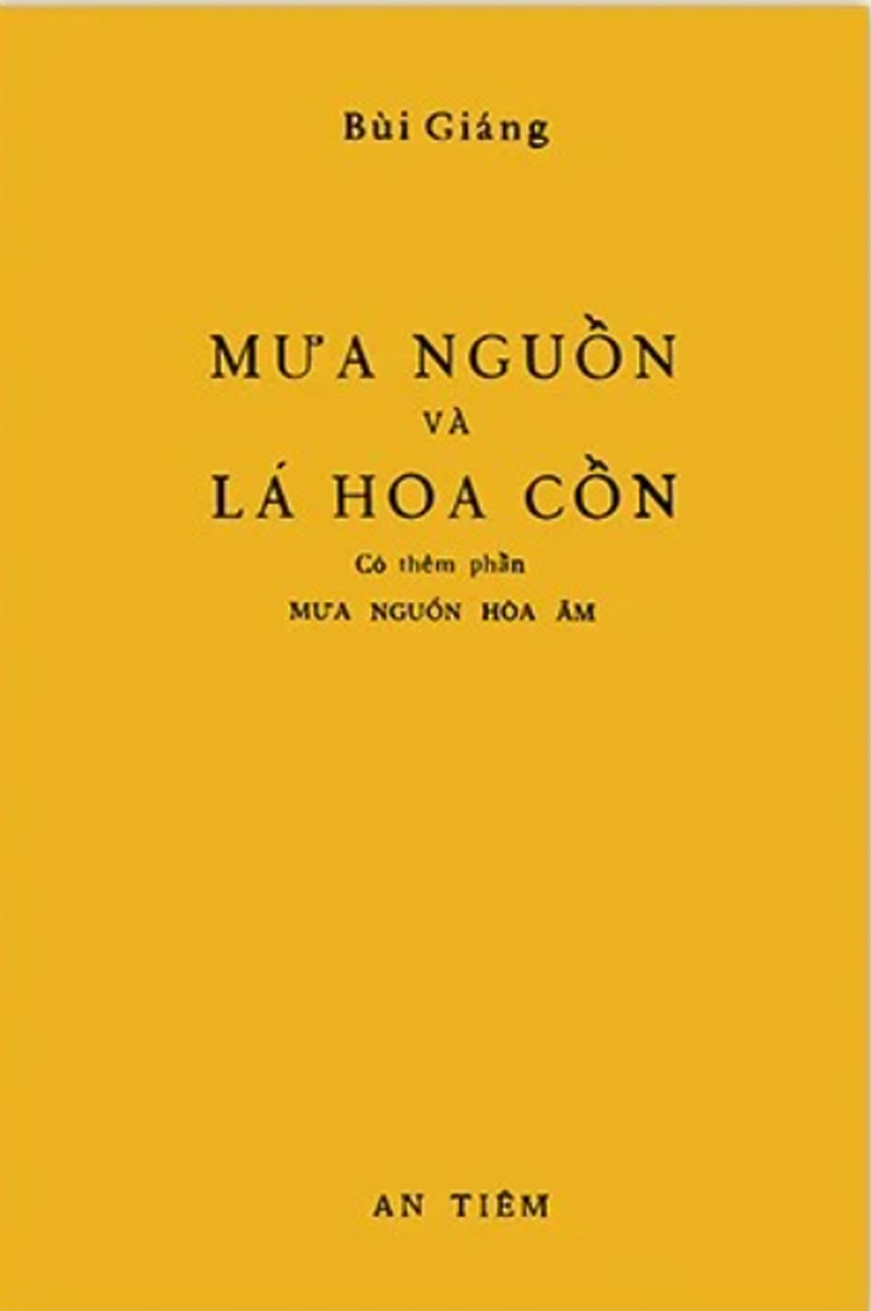 Mưa Nguồn Và Lá Hoa Cồn