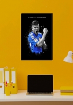 Tranh Treo Tường Cầu Thủ Bóng Đá Klaas-Jan Huntelaar