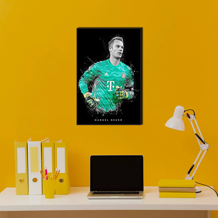 Tranh Treo Tường Cầu Thủ Bóng Đá Manuel Neuer