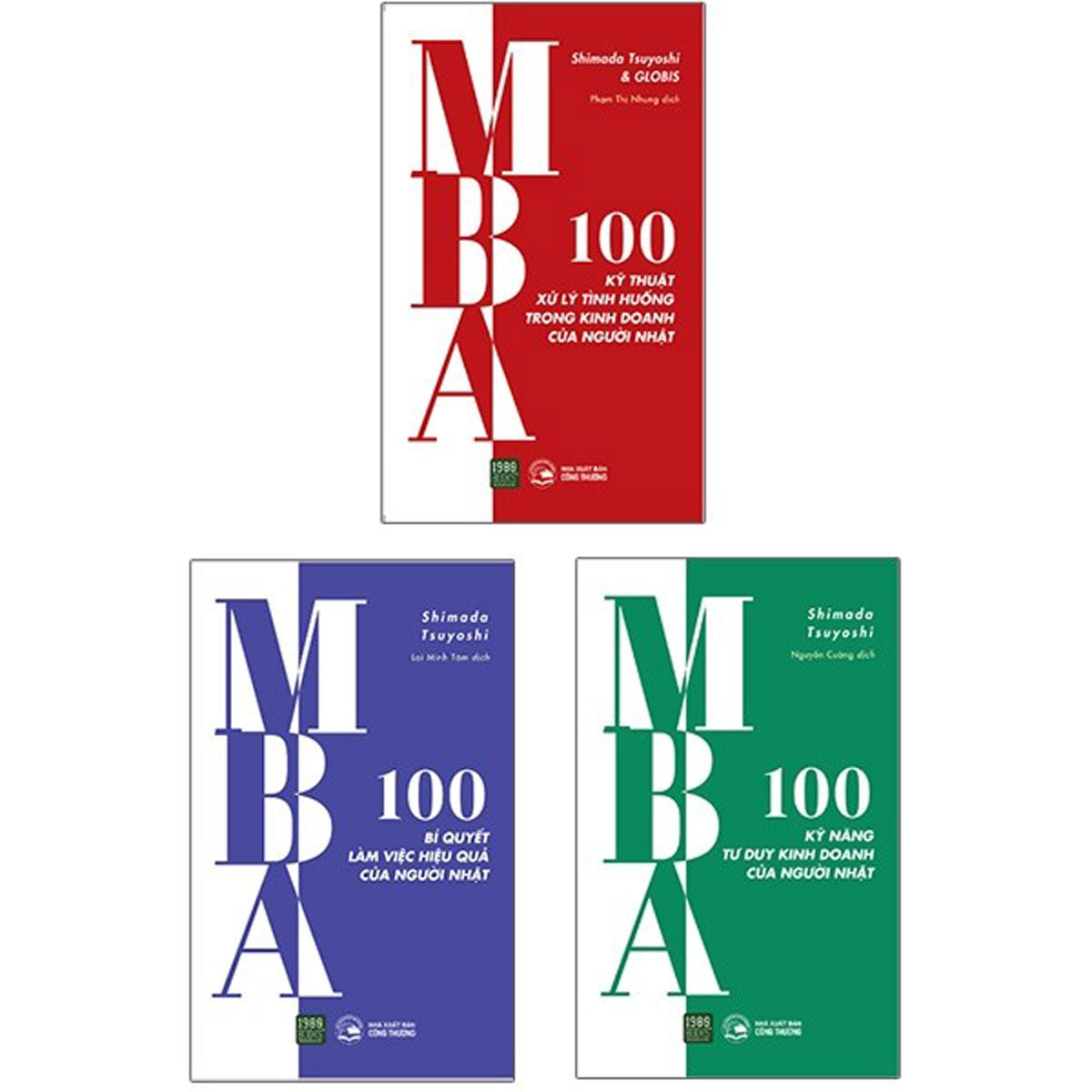 Combo Mba - 100 Kỹ Năng Cơ Bản Làm Việc Của Người Nhật (Bộ 3 Cuốn)