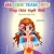 Dán Hình Trang Phục Công Chúa Tuyệt Đỉnh - Công Chúa Phép Thuật